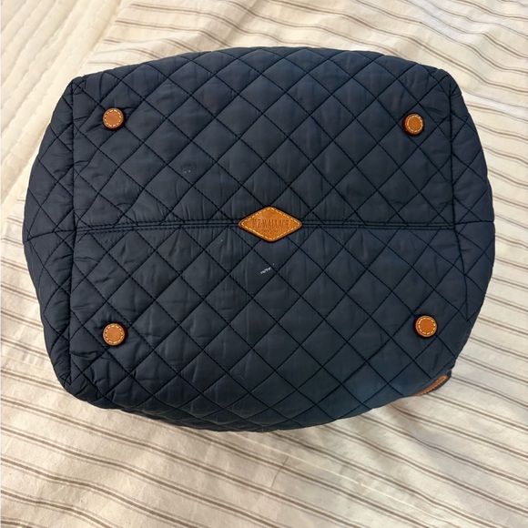 MZ Wallace Dark Blue Quilted Tote - Picture 5 of 14